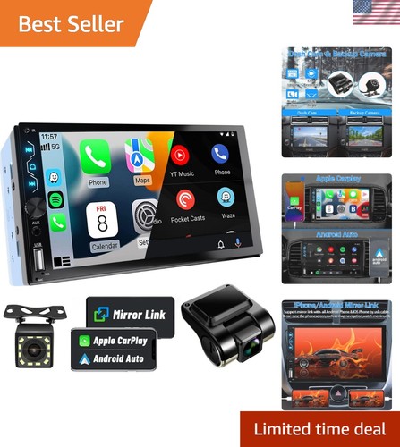 Inch double din car stereo - double,